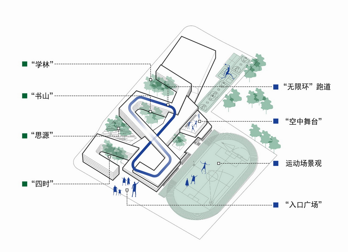 苏州金堰路高中丨中国苏州丨简和建筑-48