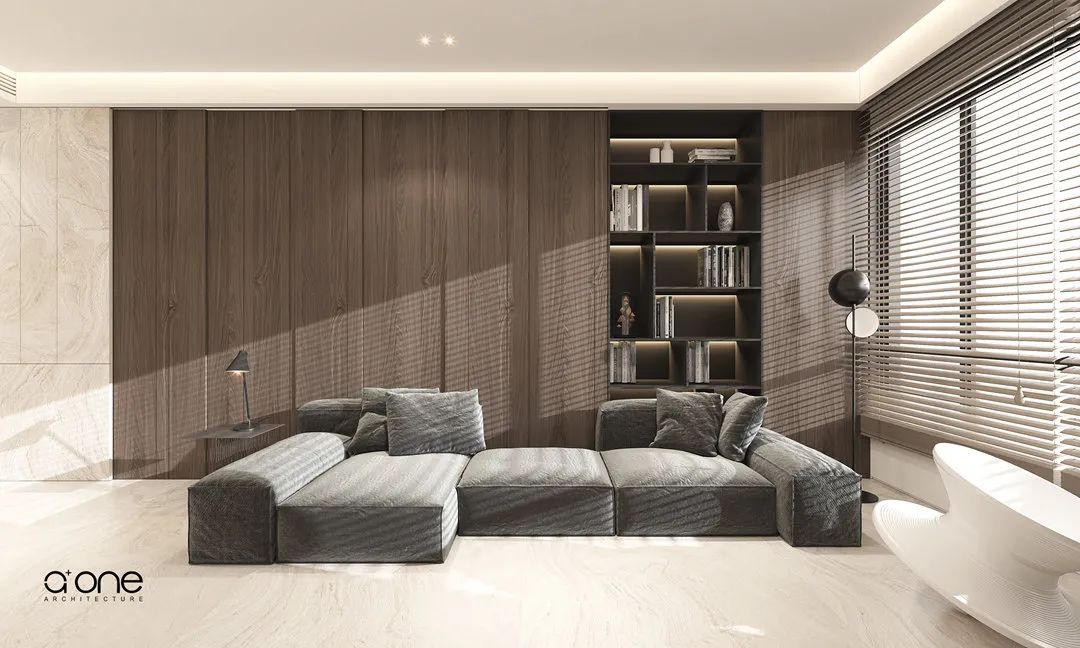 温暖如初的 130 平私宅设计丨中国西安丨A+One 设计师事务所-1