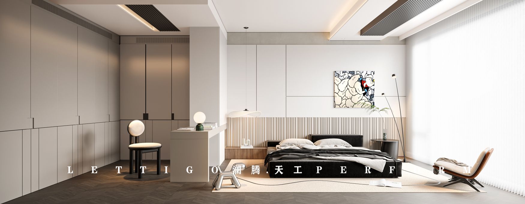 简约意式别墅大宅，生活本该如此精致-10