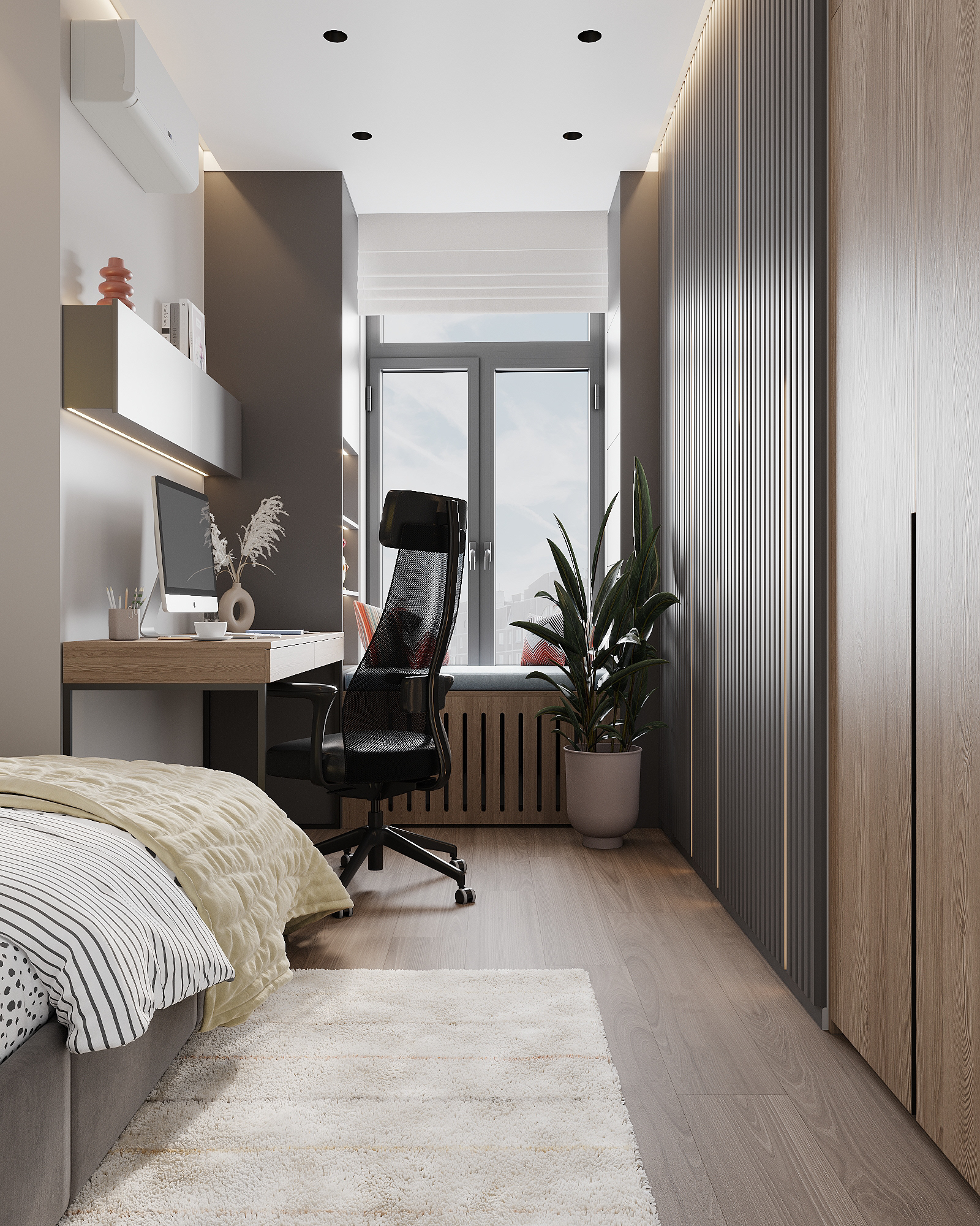 ZHK "Wings" 公寓室内设计丨乌克兰哈尔科夫-58