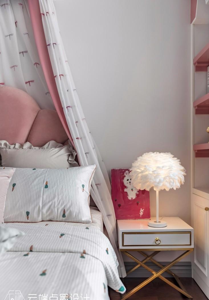 平层丨云端点墨设计 - 筑梦之吻（实景作品）-22