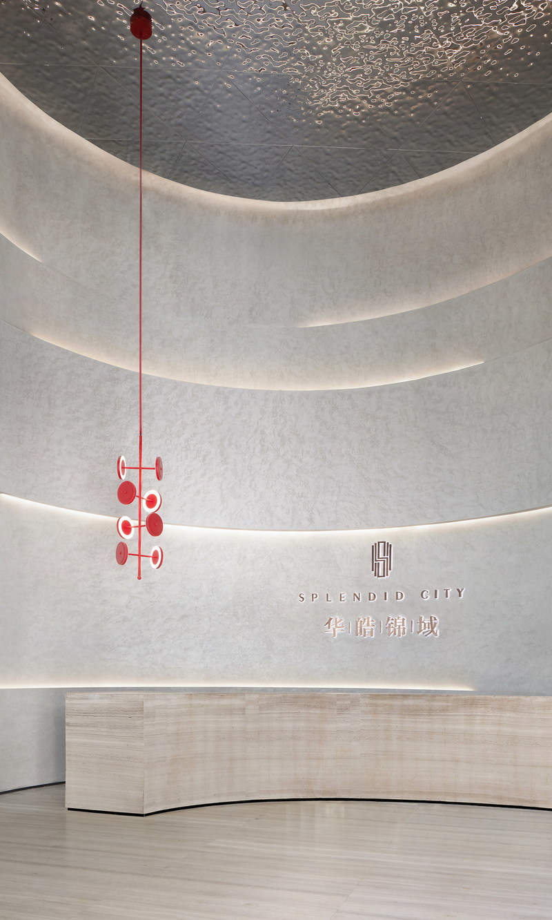 华皓锦域销售中心 | 简约永恒的艺术空间-18