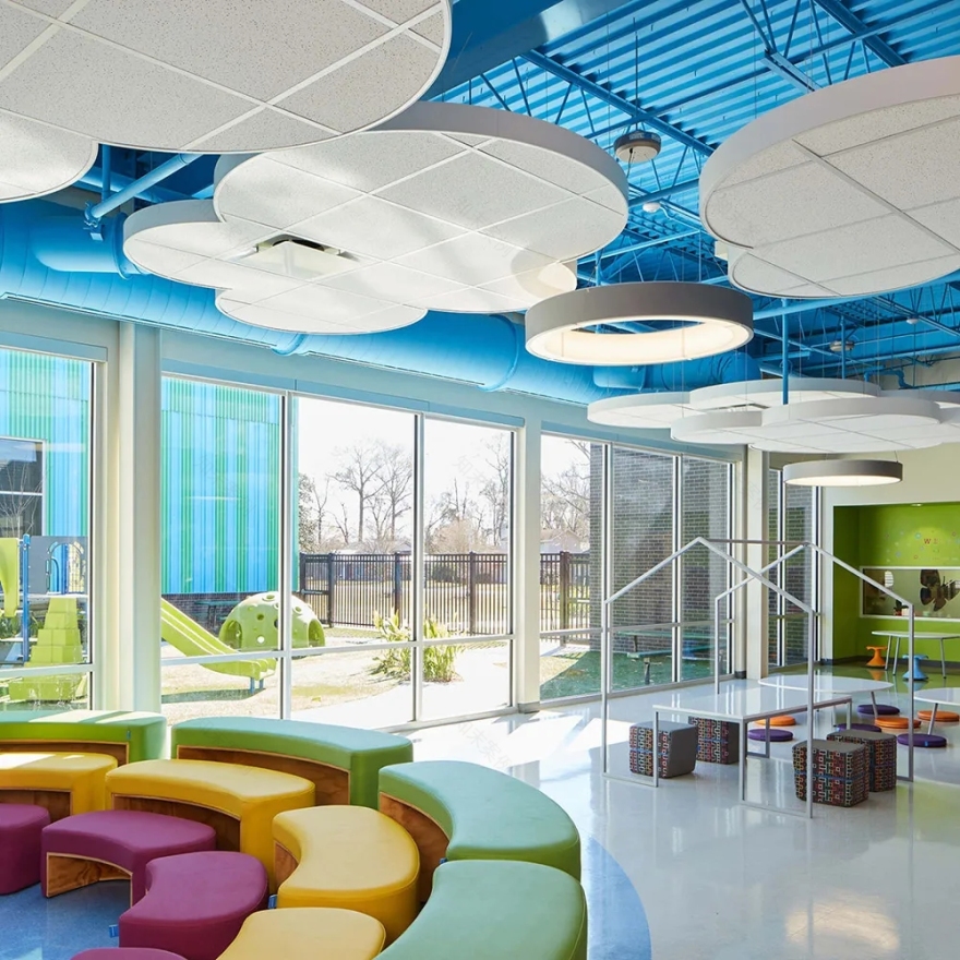 美国Jefferson Terrace Academy校园丨美国巴吞鲁日丨Grace Hebert Curtis Architects-6
