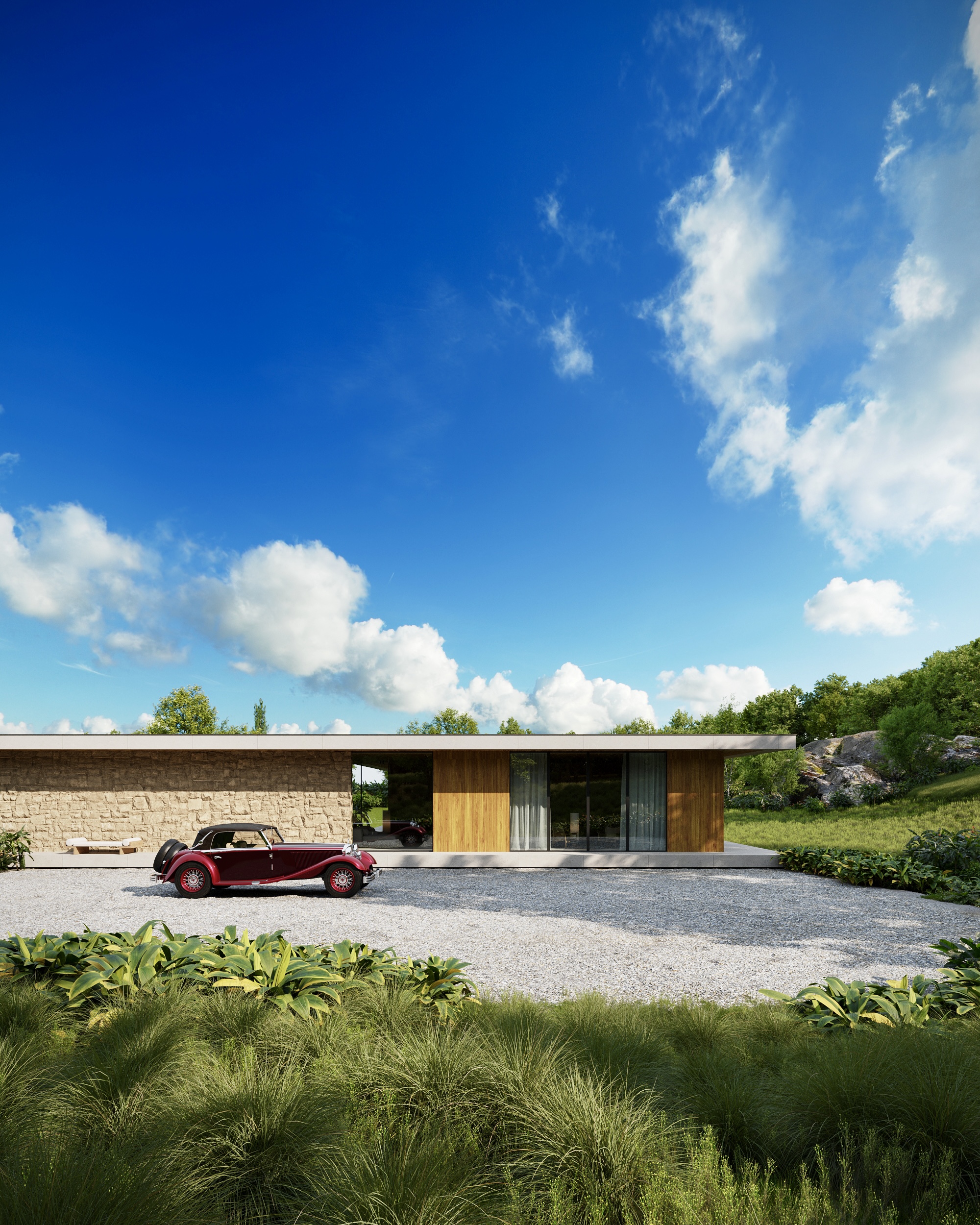 Koktobe 地区现代住宅设计-9