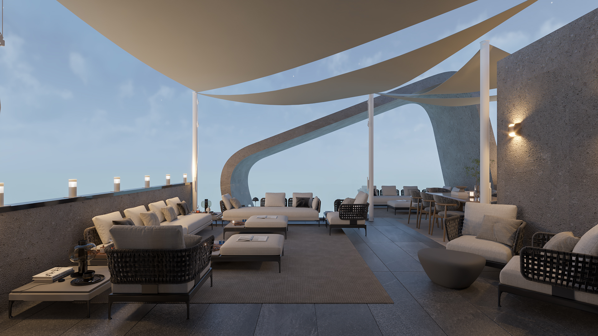 Terrace Design at Fouka Bay, North coast-1