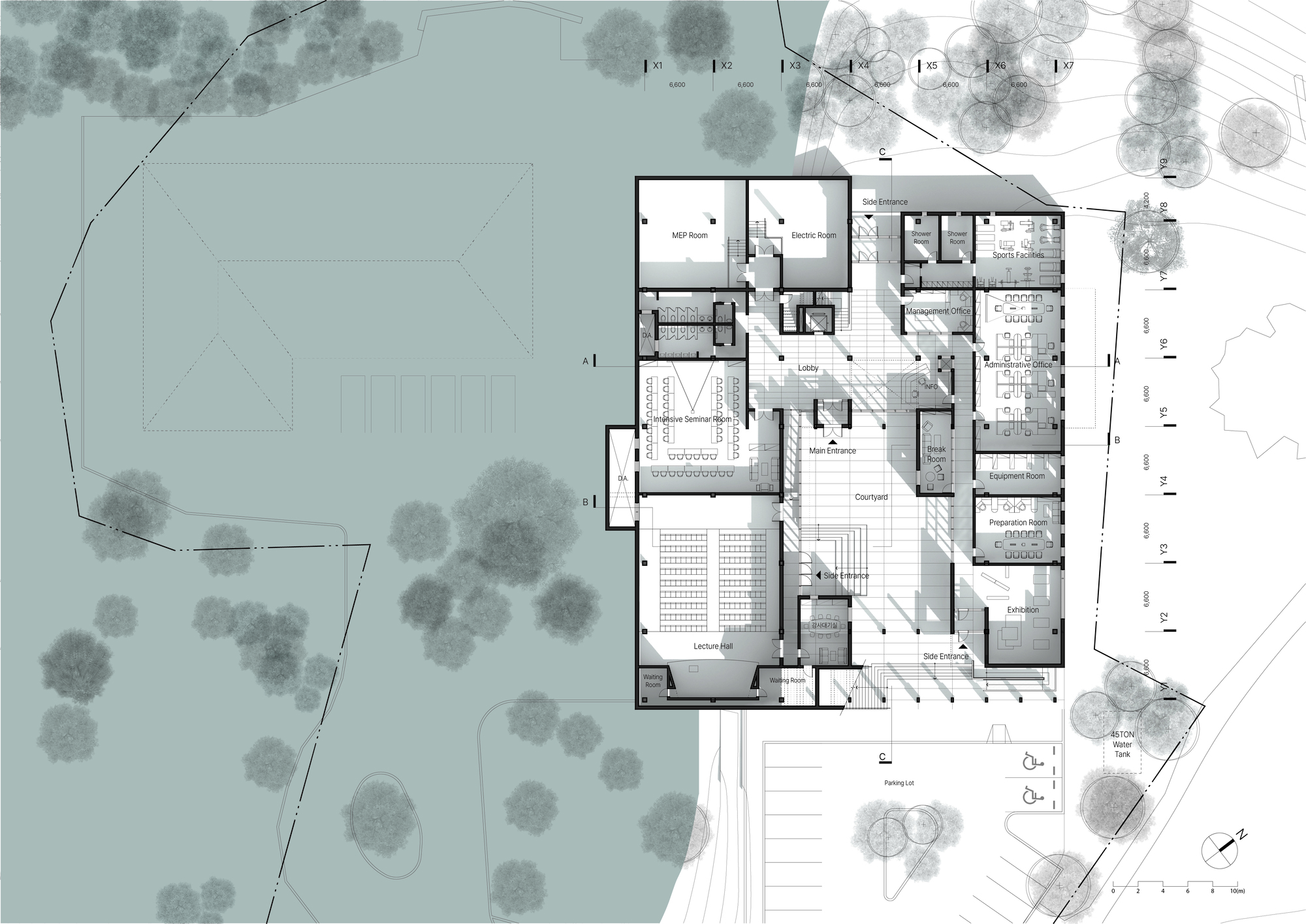 首尔国立大学南森林研究与教育中心丨韩国光阳市丨TAAL Architects-13