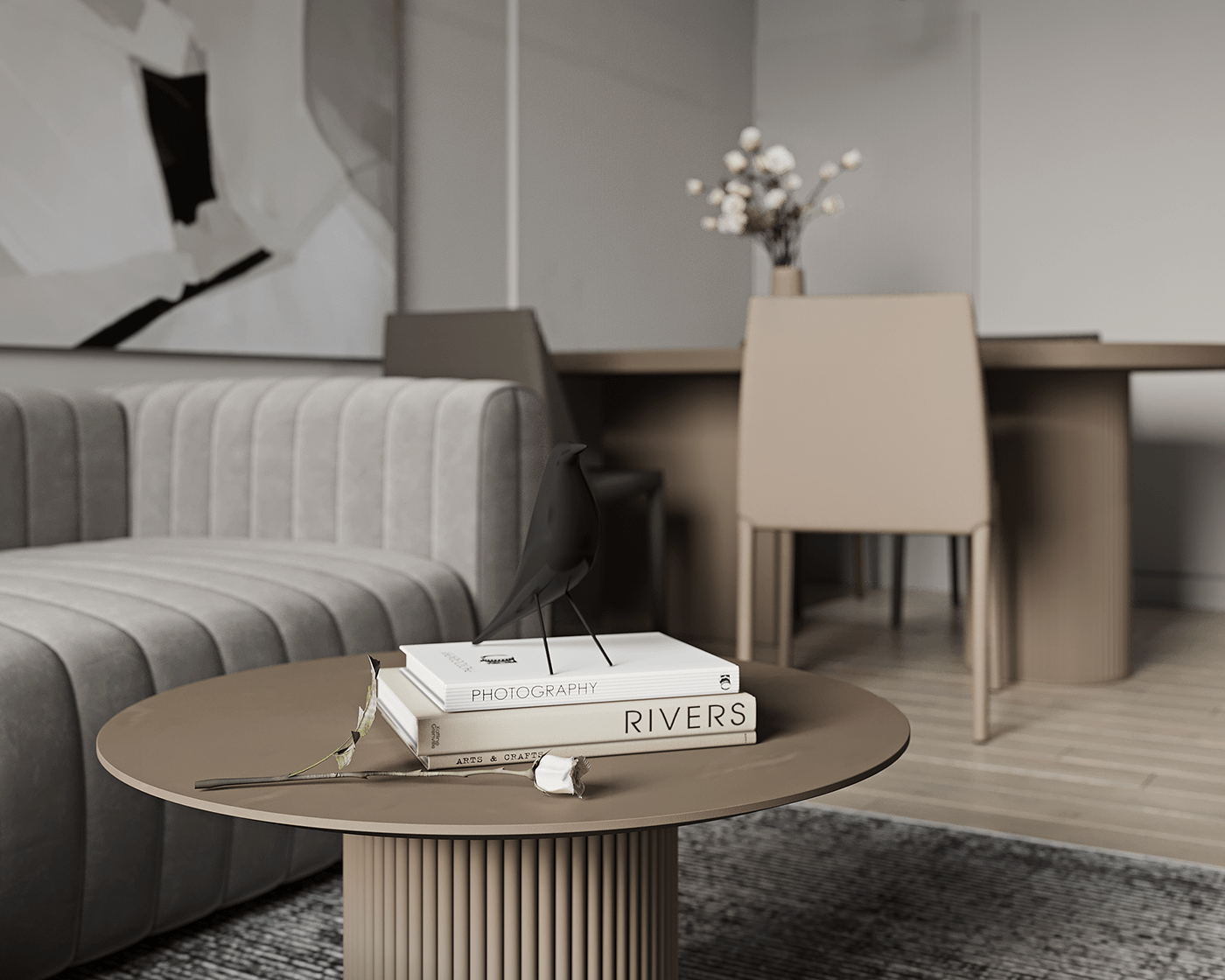 中性色系公寓设计 超精致！-4