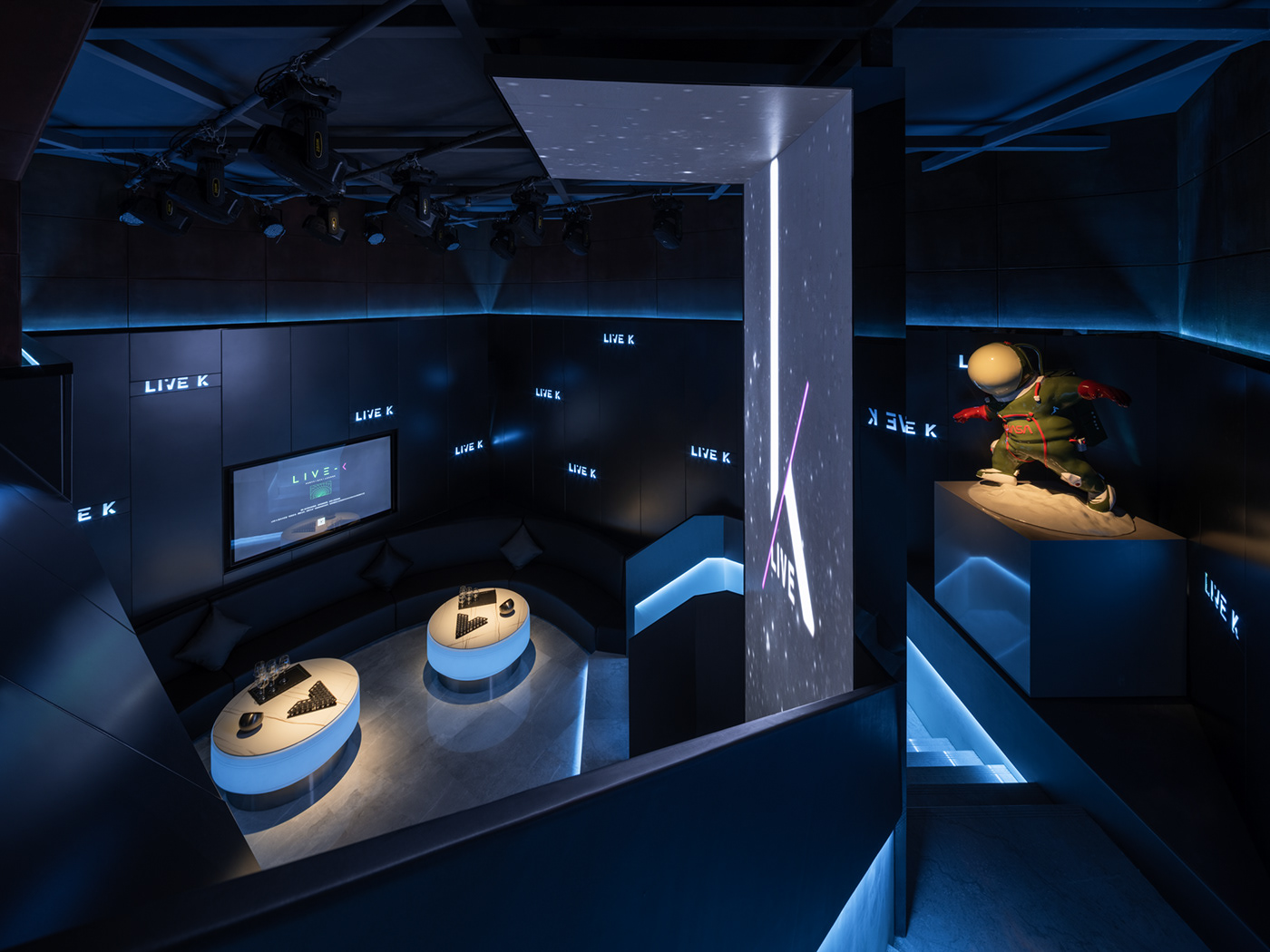 LIVE·K KTV丨中国沈阳丨景深空间设计-27