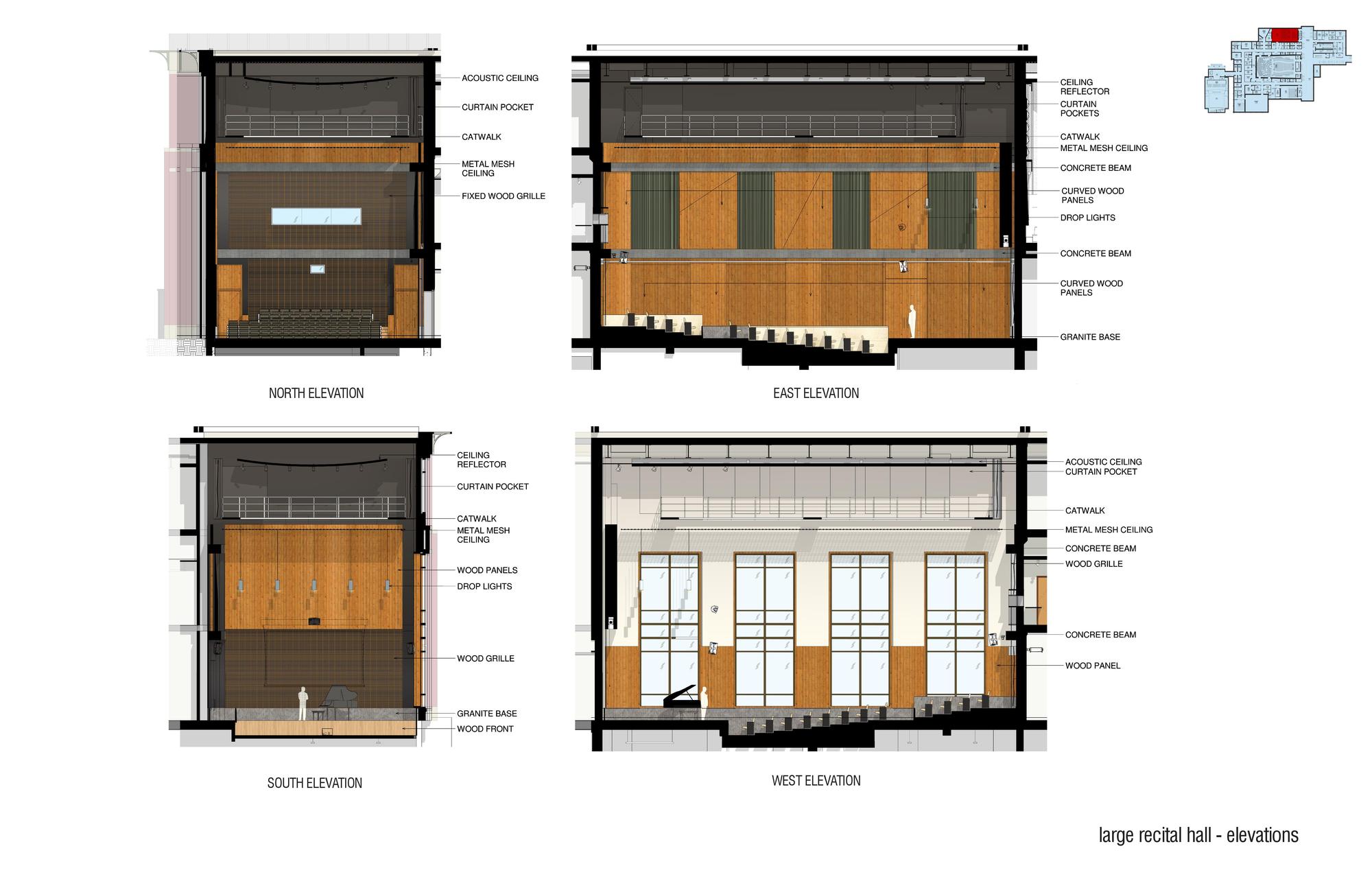 DePaul 大学音乐厅——室内设计的新地标-40