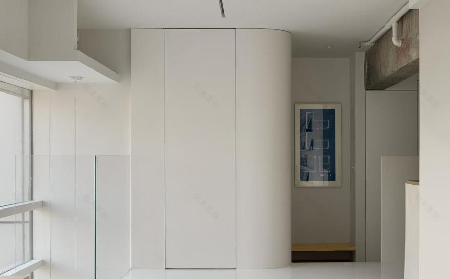 白色空间工作室设计-77