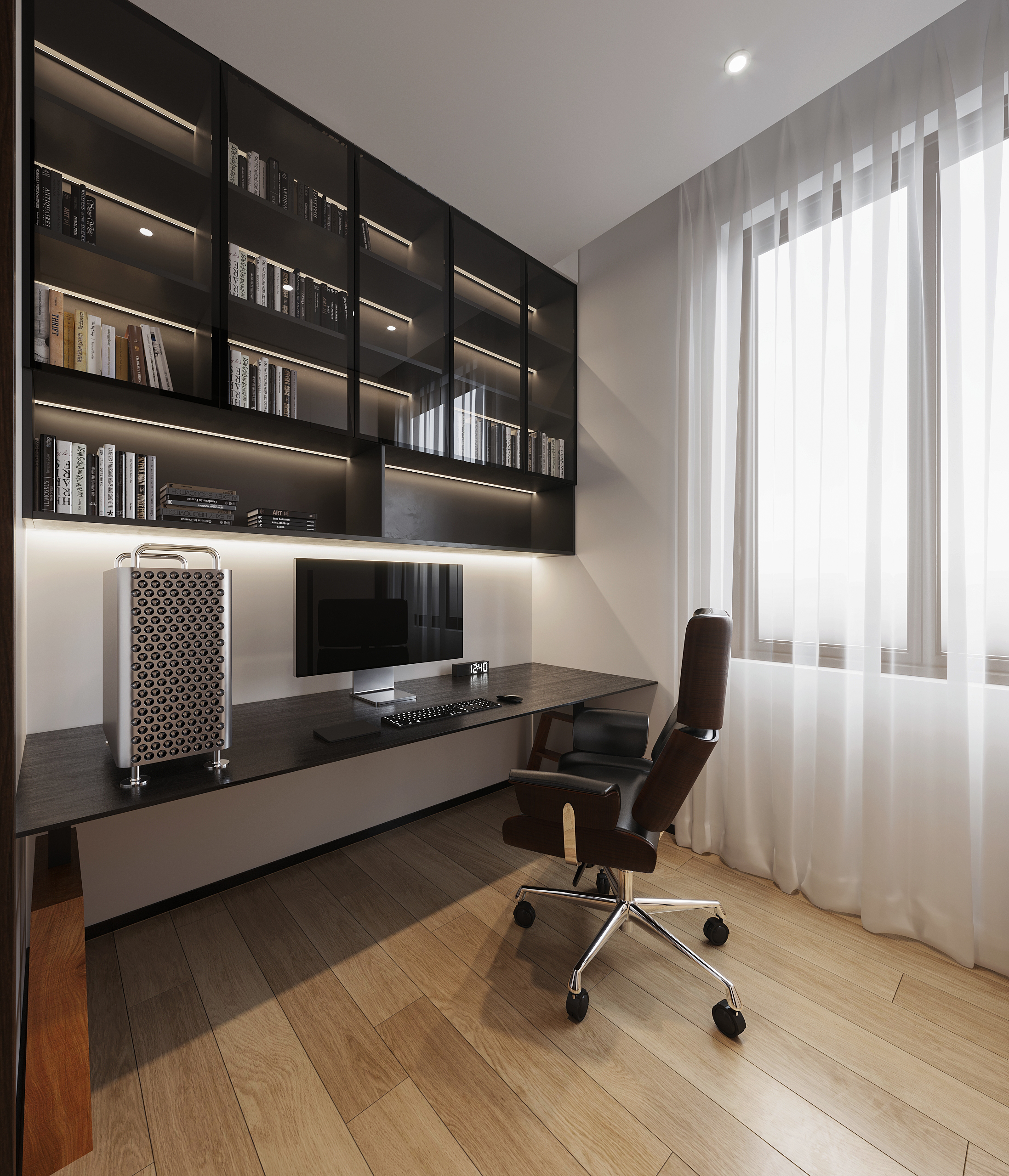 悦虹湾 113 方现代极简与轻奢融合丨中国杭州丨LD 设计-38