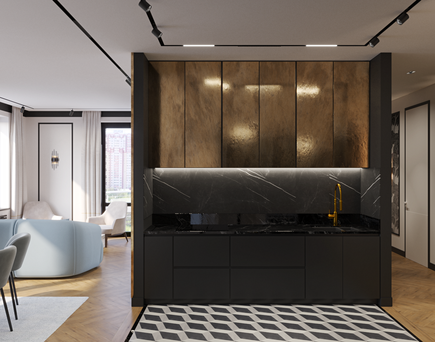 Проект квартиры 100м2-1