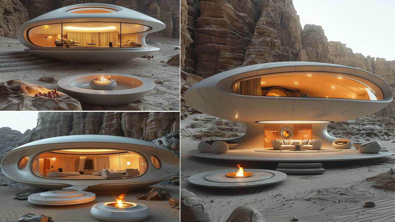 UFO 住宅丨Kowsar Noroozi-0