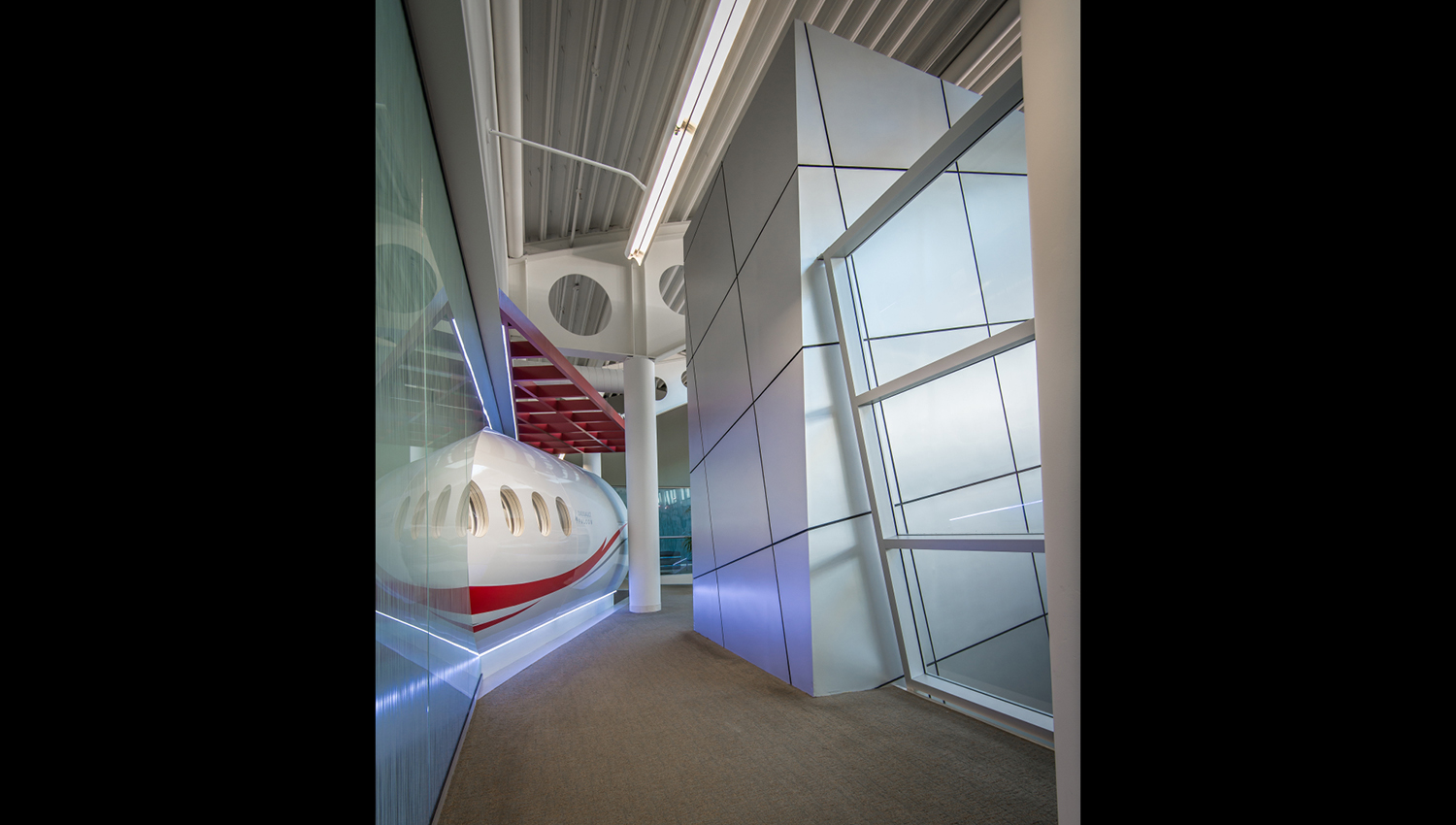 翱翔之翼 · 达索猎鹰北美总部展示厅-26