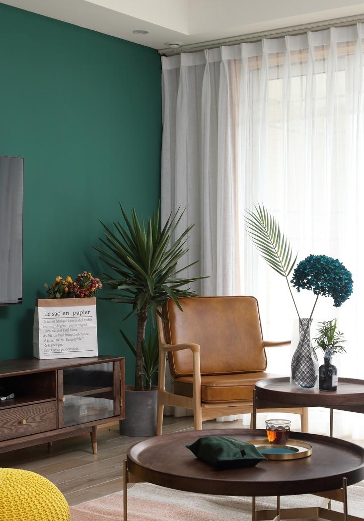 清羽设计丨平层丨春天的风-19