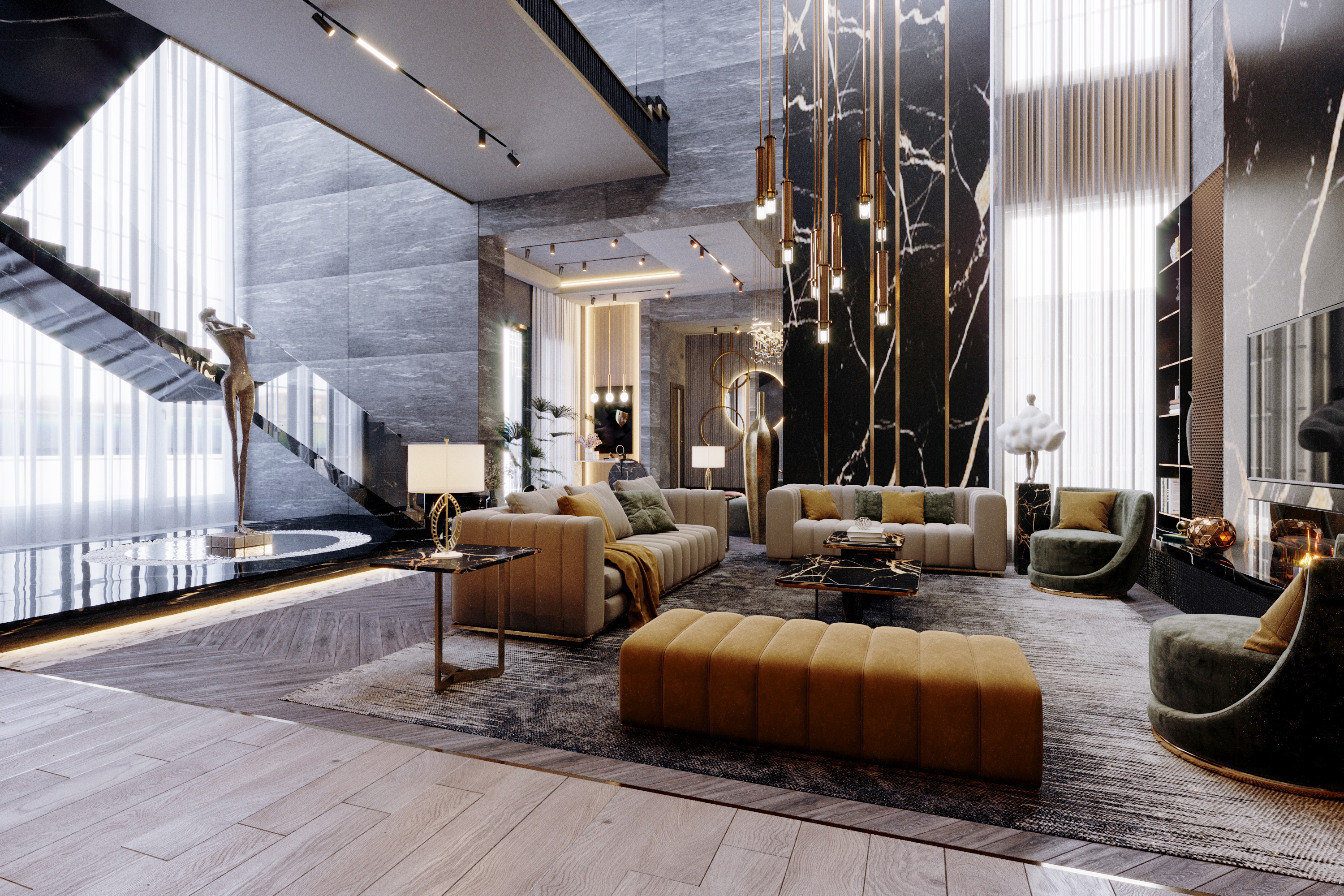 高端豪华别墅丨阿联酋阿布扎比丨Ghadasabry-6