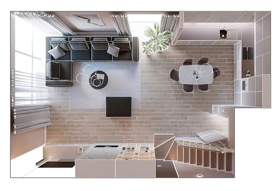 巴塞罗那 95㎡温暖柔和两居室丨西班牙巴塞罗那丨NOVOSAD ARCHITECTS-48