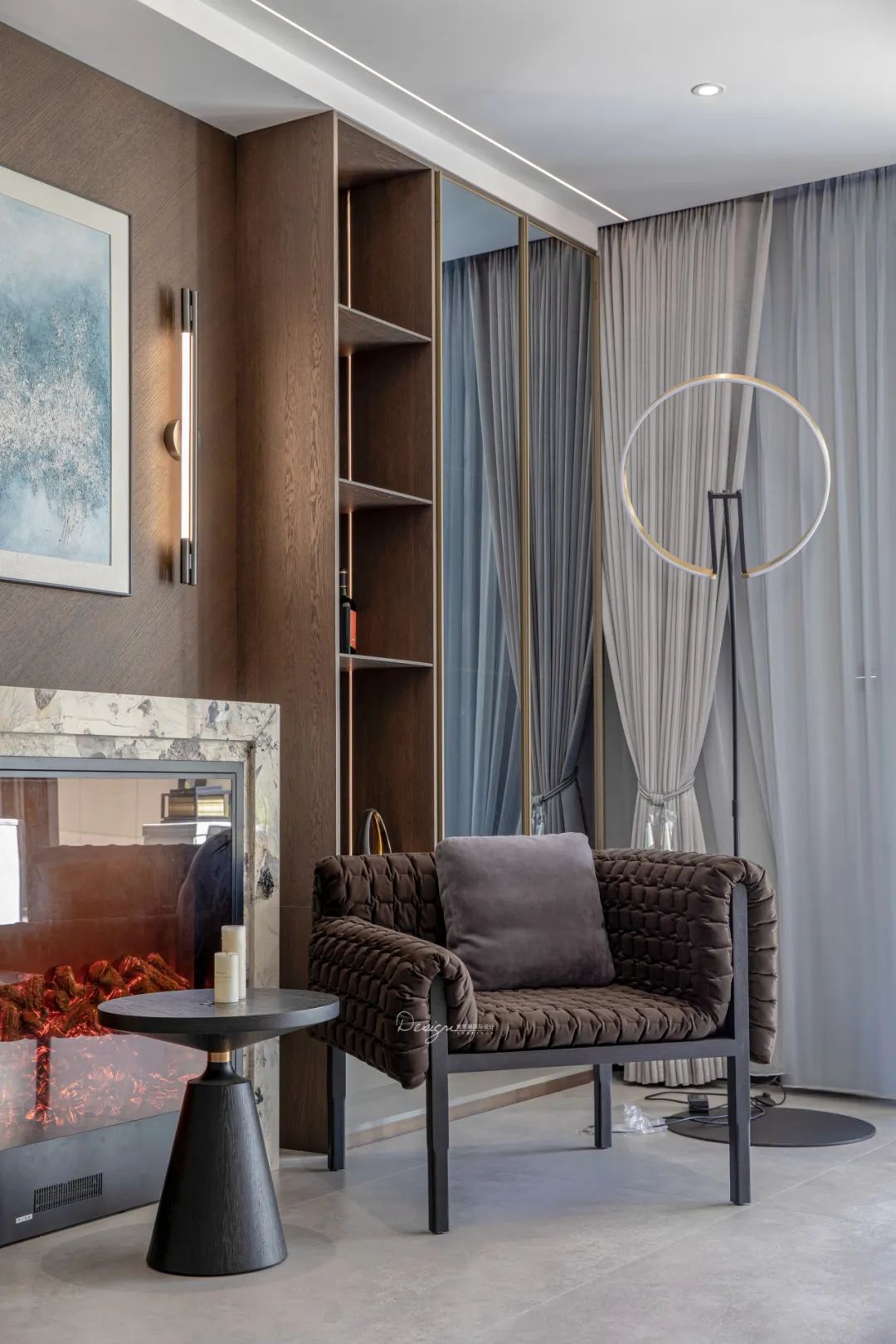 华夏四季 500㎡现代轻奢私宅丨罗智,吴静-33