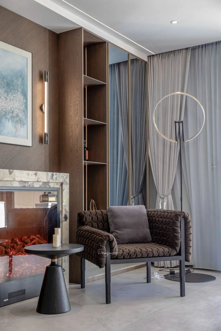 华夏四季 500㎡现代轻奢私宅丨罗智,吴静-33