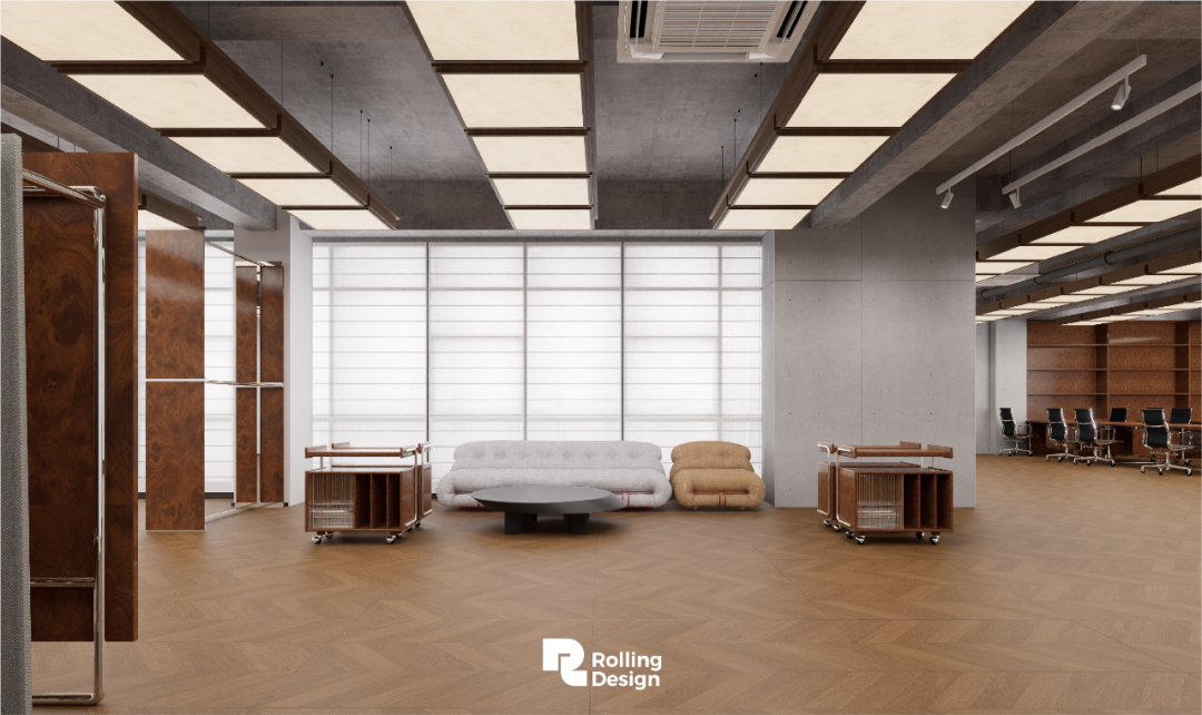 现代框架下的复古切片|6800㎡女装总部办公楼-37