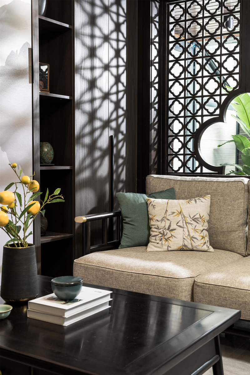 新中式风韵 | 机械新村80平米空间设计-5