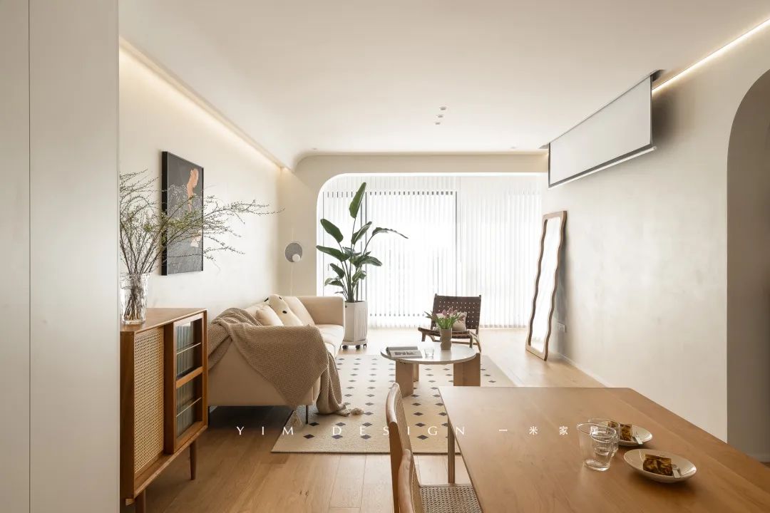 奶油原木的温柔春日 · 116㎡侘寂风格家居设计丨YIM DESIGN-15