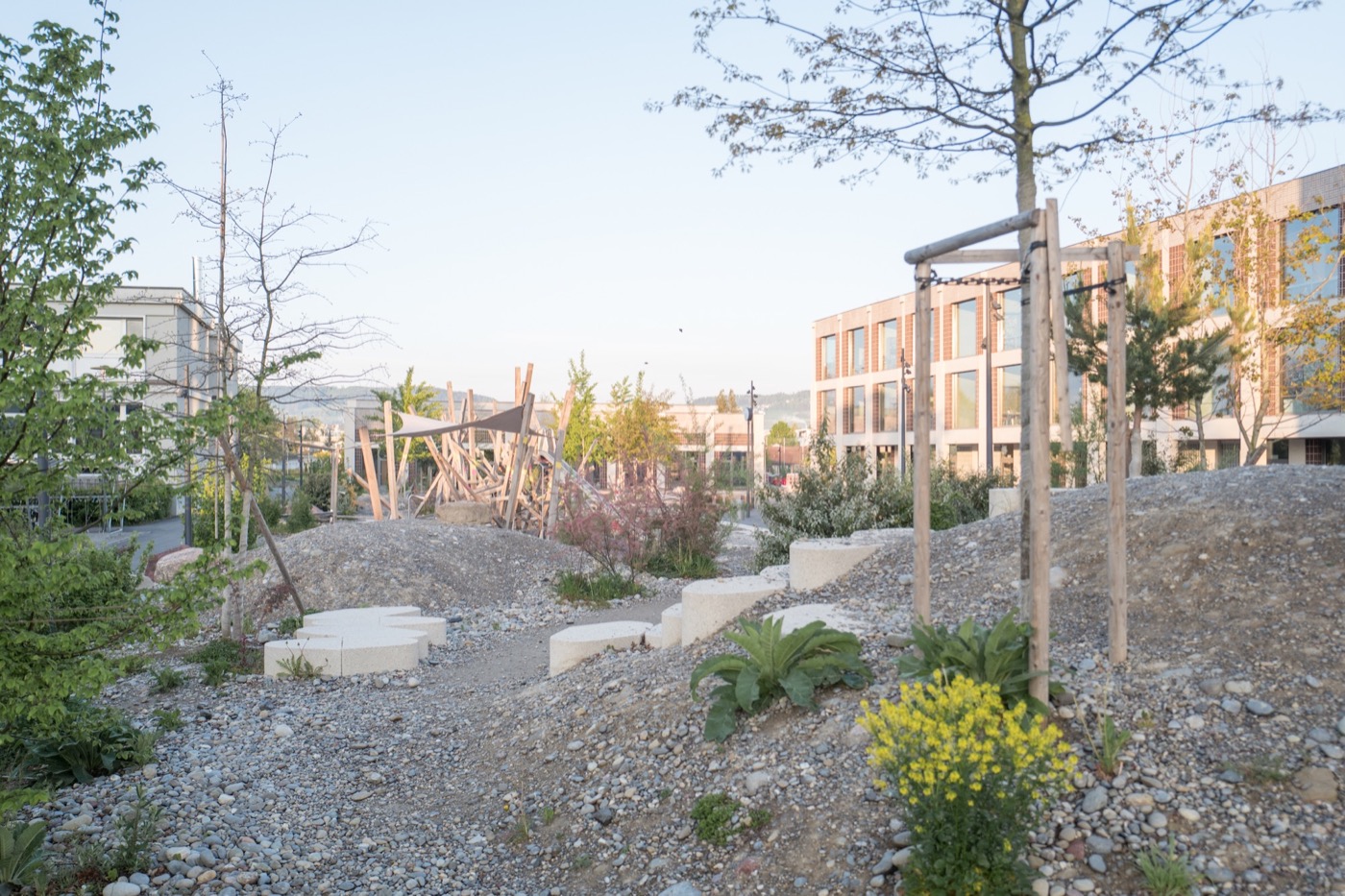 瑞士 Krämeracker 小学户外空间设计丨Boltshauser Architekten AG-24