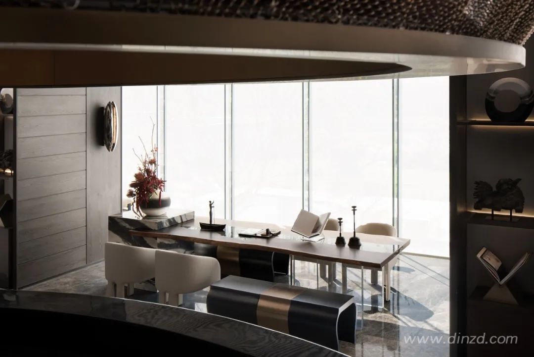 美的禹洲·大河营销中心暨大河艺术馆丨中国扬州丨元禾大千(软装),牧笛设计(硬装)-42