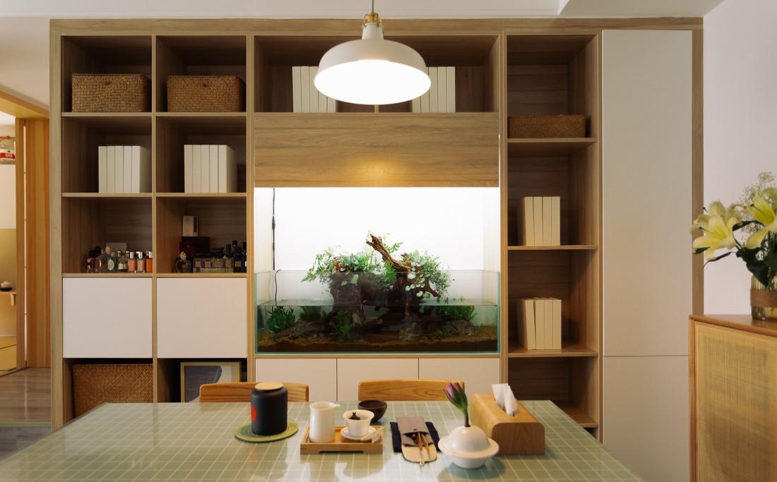 李大脓丨平层住宅低预算改造 | 中式禅意风-4