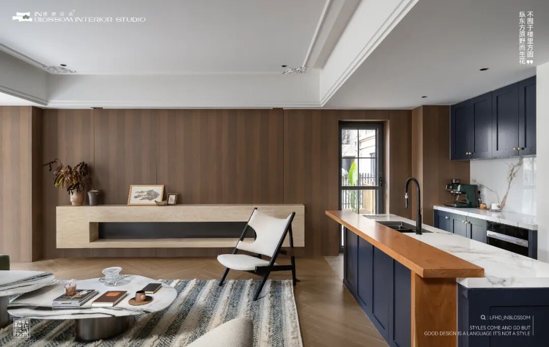 楼房花朵INBLOSSOM|私宅实景案例|龙湖麓宸200㎡现代法式下叠-33