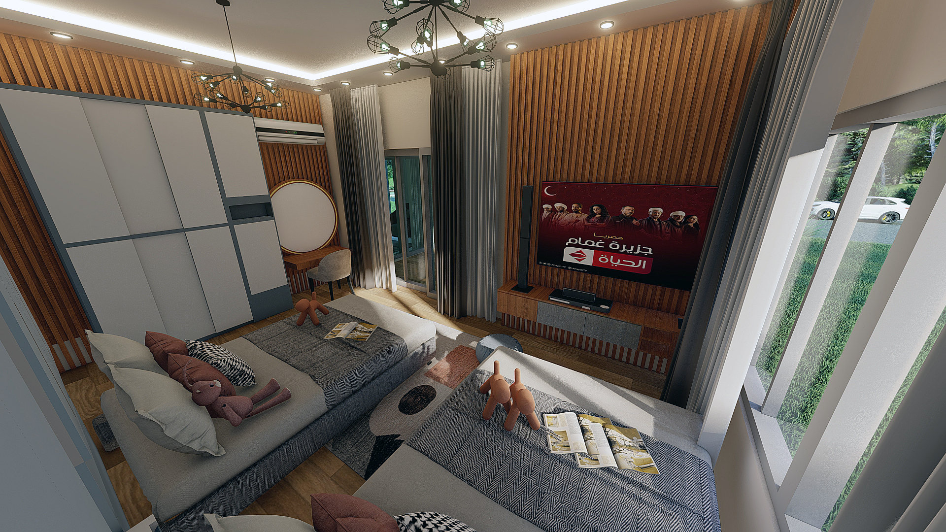 تصميم لوحده 130 كمبوند جاردن هيلز اكتوبر مصر-13