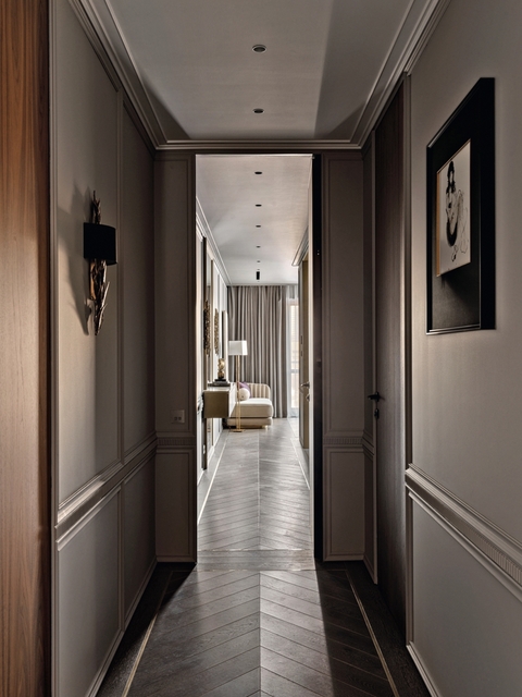 家庭奢华:适合家庭的公寓精美内饰设计-54