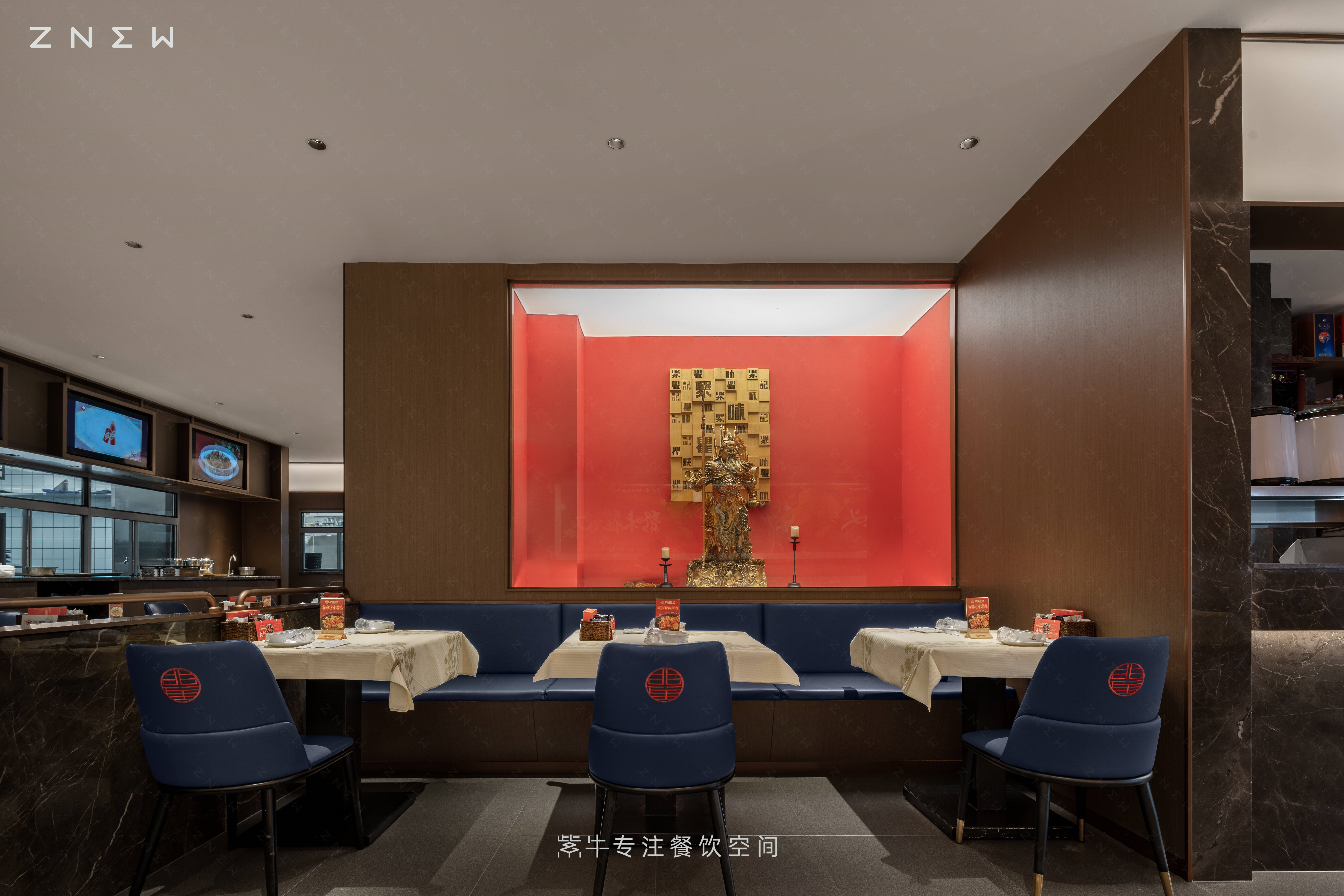 聚味瞿记（国金店）丨中国长沙丨紫牛餐饮空间设计-8