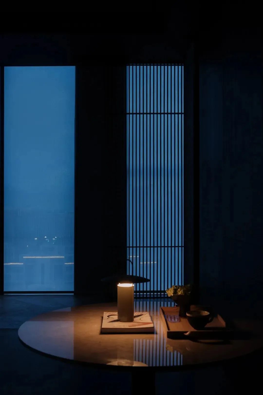 500㎡几何艺术城市客厅设计丨FEN DESIGN张奇峰室内设计事务所-0