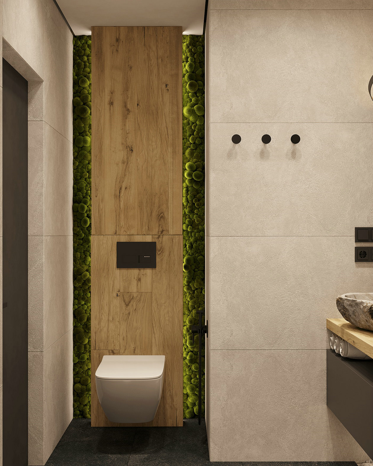 原木+绿色 捕捉时尚的清新与浪漫-12