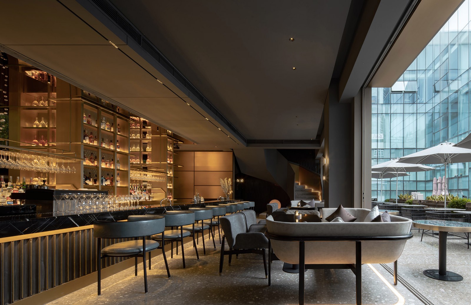 意大利酒馆LA GOCCIA太古里店  万谦集设计-8