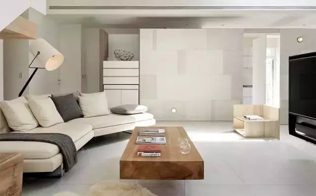 豪华别墅 现代风格家里装修还可以这样？隔墙不到顶也能这么漂亮-2