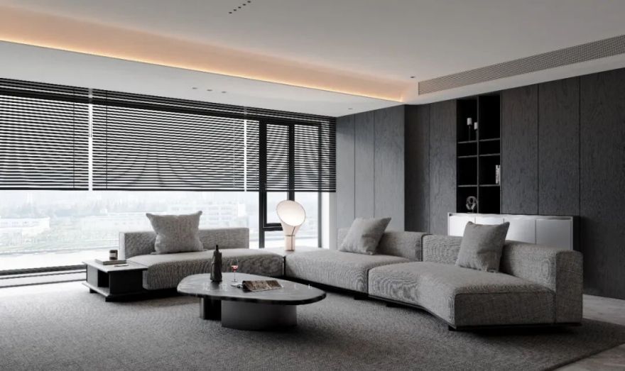 FANYUESTUDIO|江上印180㎡精装改造·现代意式黑奢婚房-27