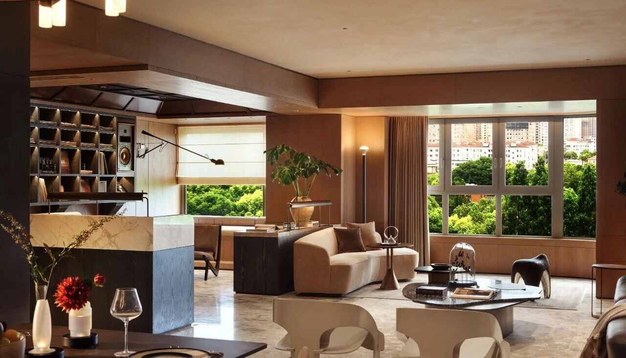 上海静安傲舍云境楼王样板间丨中国上海丨无间设计-34