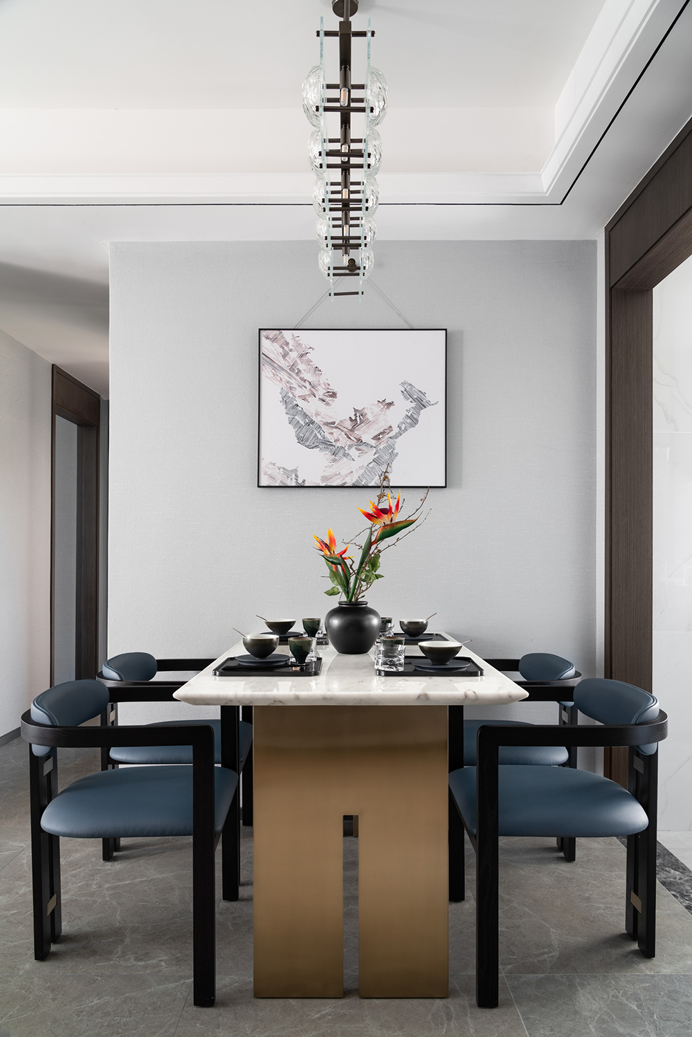 广州南沙中绿蔚蓝湾样板房丨中国广州丨上上国际(香港)设计有限公司-43