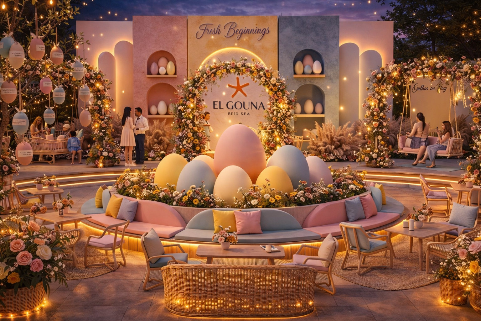 Easter Day Decorations for El GOUNA-5