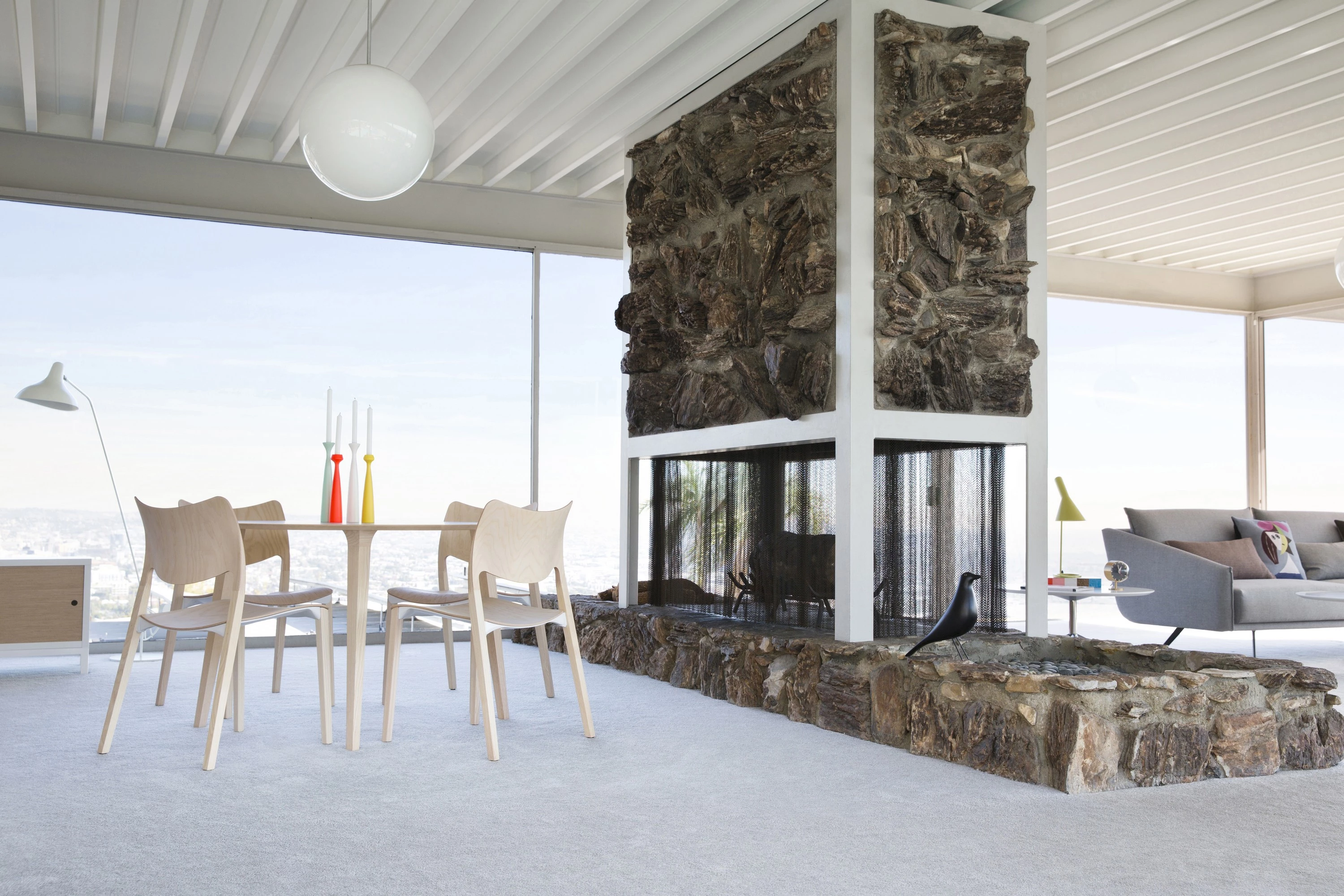 洛杉矶地标 · STUA 和 Pierre Koenig 的梦幻玻璃屋-8