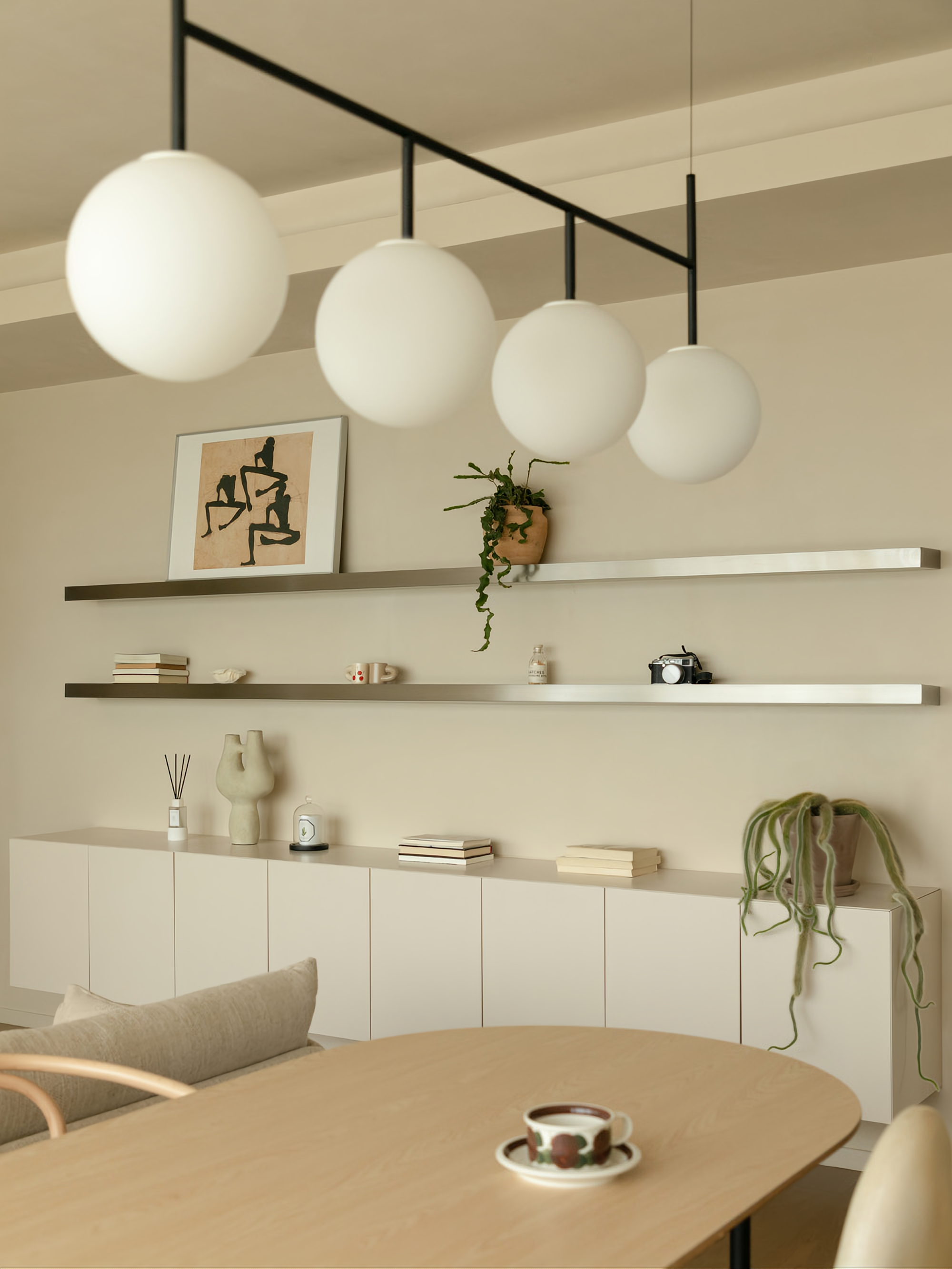 奶油色极简公寓丨中国杭州丨NOTHING DESIGN-8