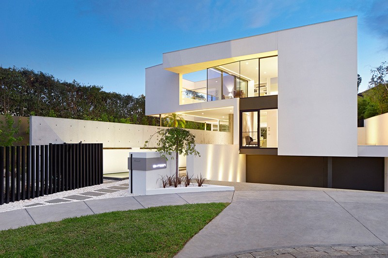 澳大利亚墨尔本明亮采光白色住宅丨SVM Studio-17