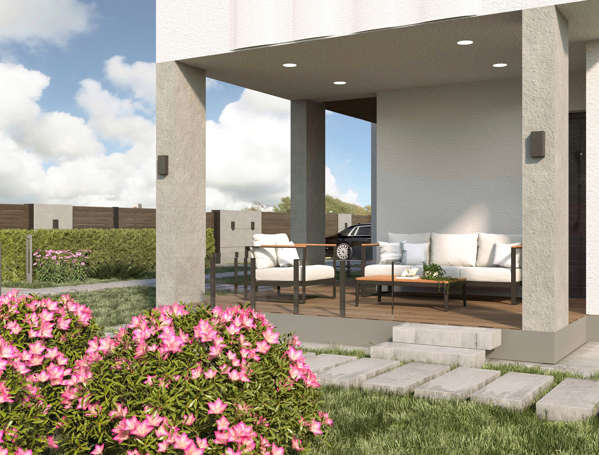 Дизайн – проект благоустройства приусадебного участка-4