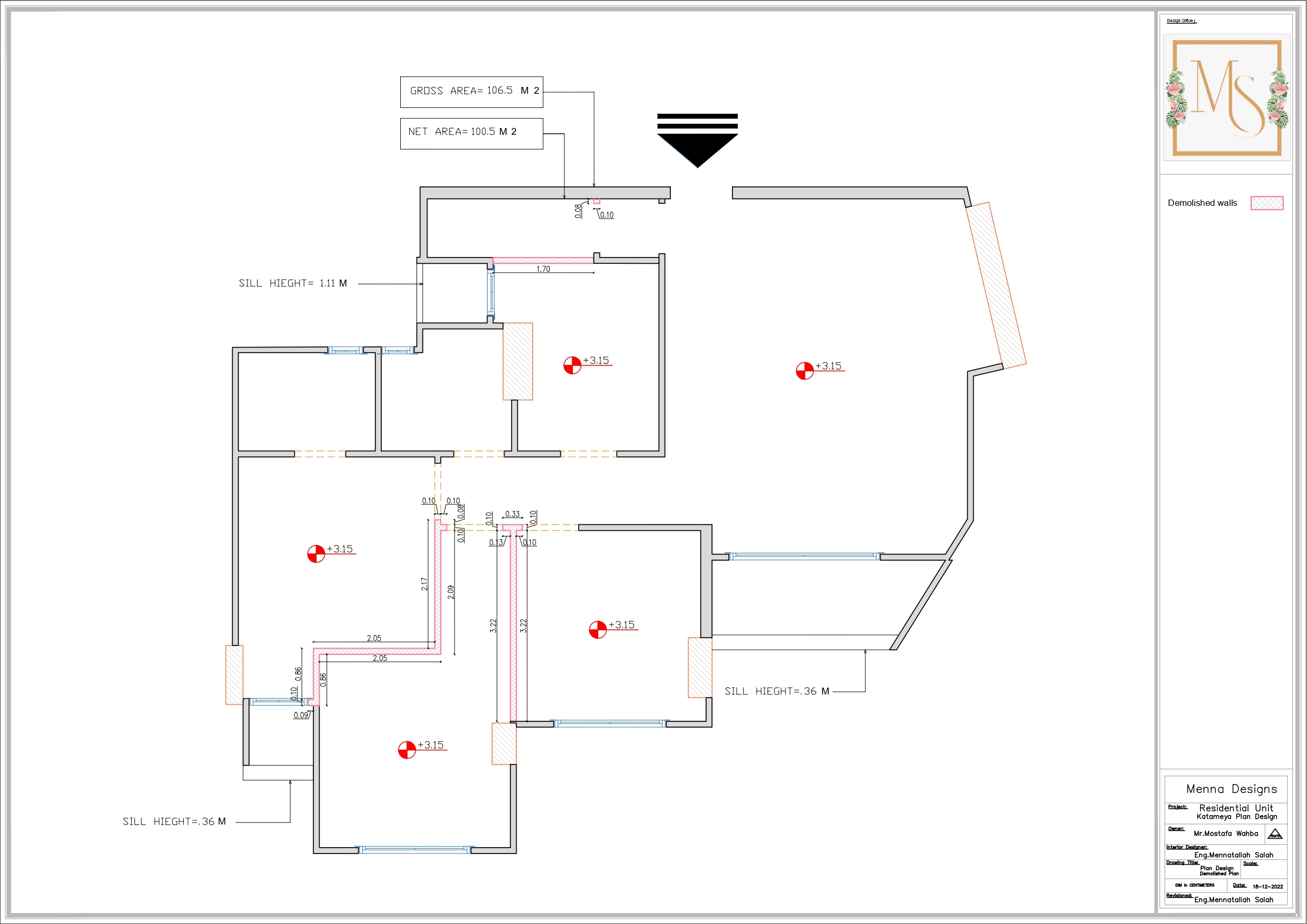 WORKING DRAWING OF APARTMENT (part1)-0