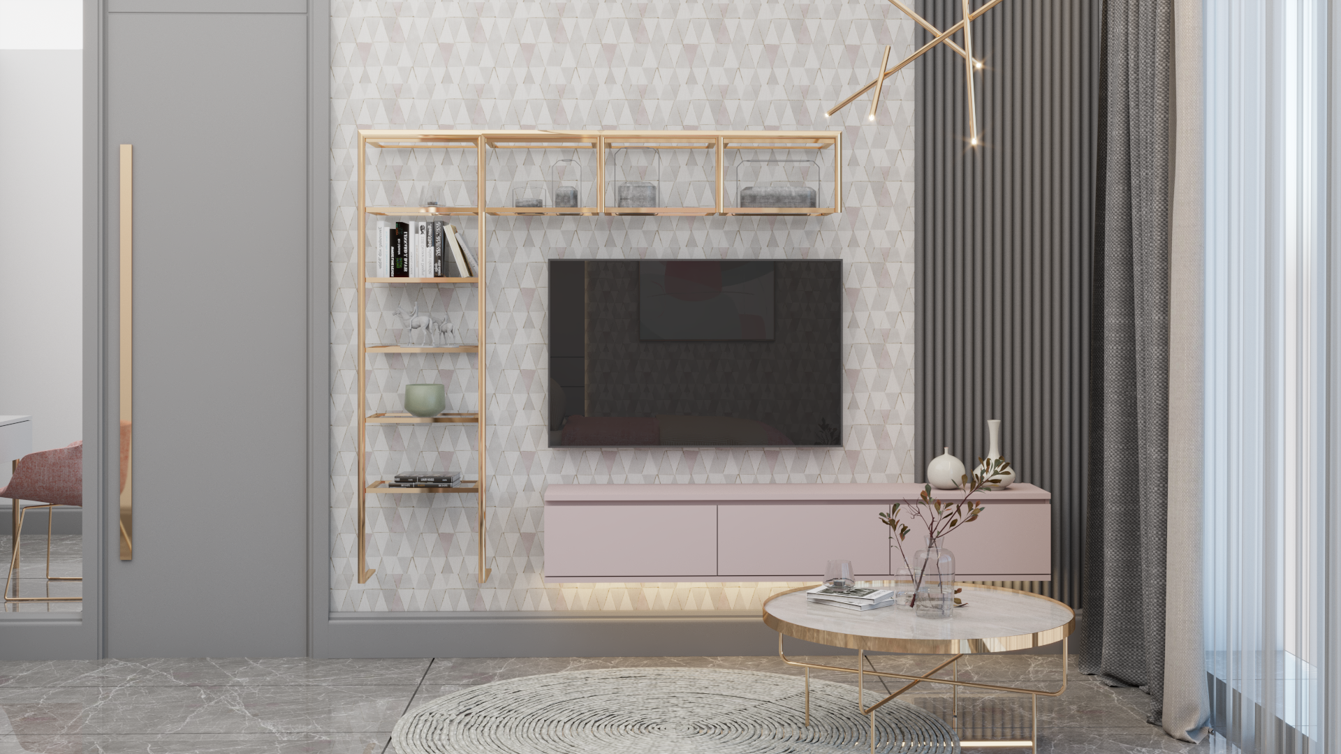 粉色儿童房间丨土耳其-5