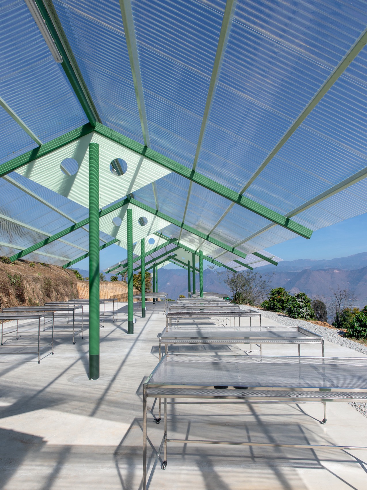 云南保山田田庄园咖啡晒场丨中国保山丨边缘计划建筑工作室-31