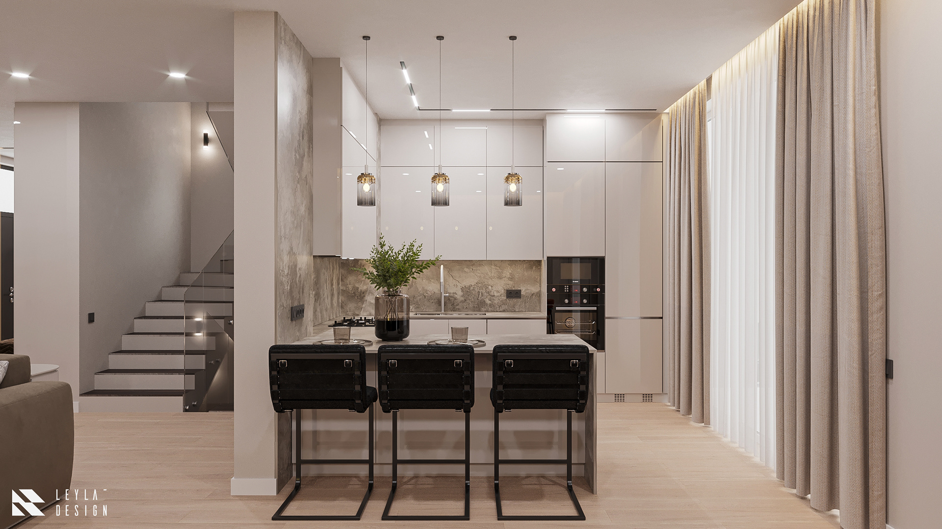 复式住宅丨leyla design-10