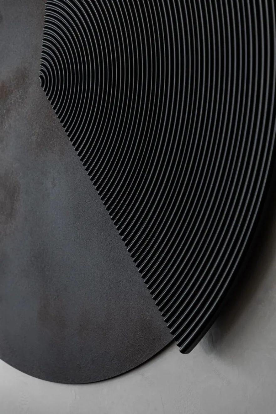 胡桃木+高级灰,纯粹而艺术的现代空间-22